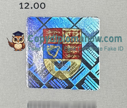 Imperial College London Transcript seal