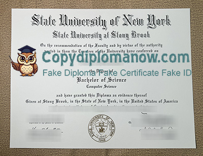 Stony Brook University Diploma