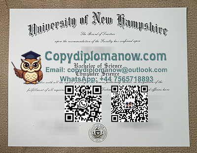University of New Hampshire Diploma