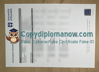 university of dundee Transcript