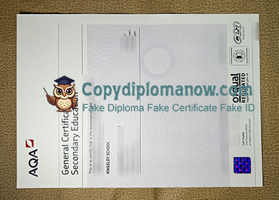 AQA GCSE Certificate