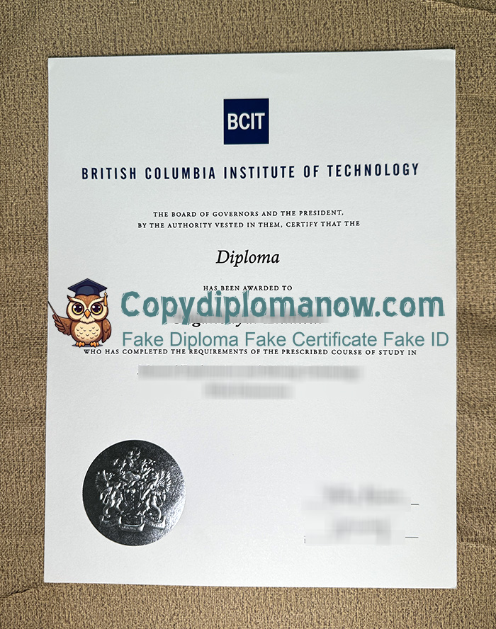 BCIT Diploma