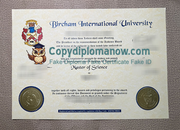 Bircham International University Diploma