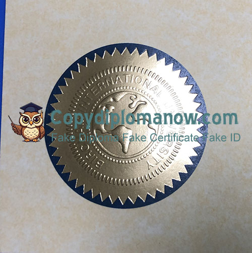 Bircham International University Diploma seal