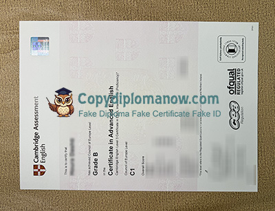 Cambridge CAE C1 Certificate