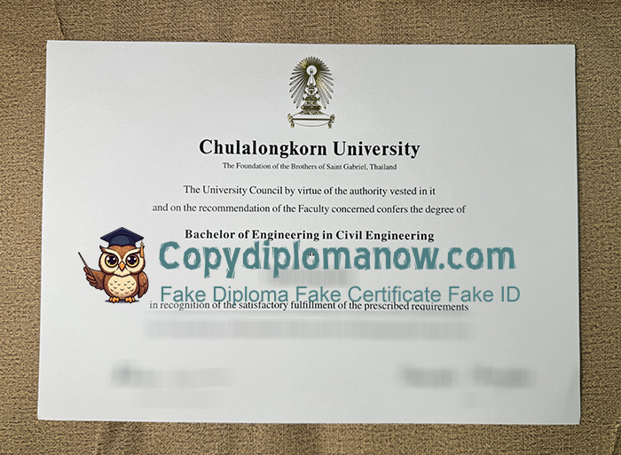 Chulalongkorn University Diploma