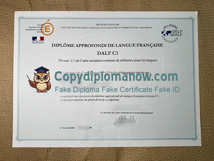 DALF C1 Certificate