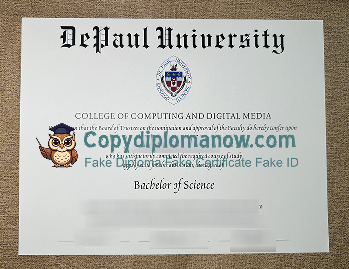 DePaul University Diploma