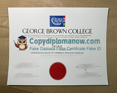 George Brown College Diploma