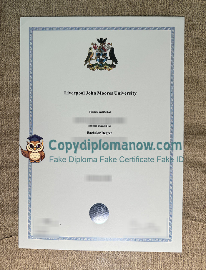 Liverpool John Moores University Degree, LJMU Degree