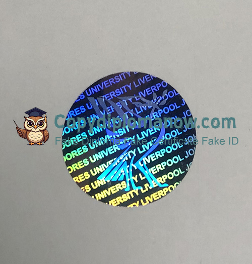 LJMU Degree Hologram Security