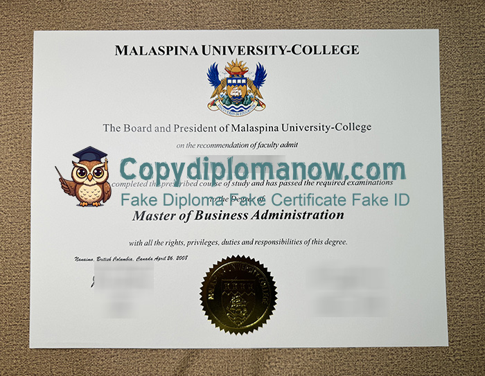 Malaspina University College Diploma