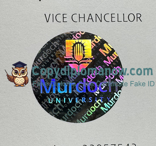 Murdoch University Transcript seal