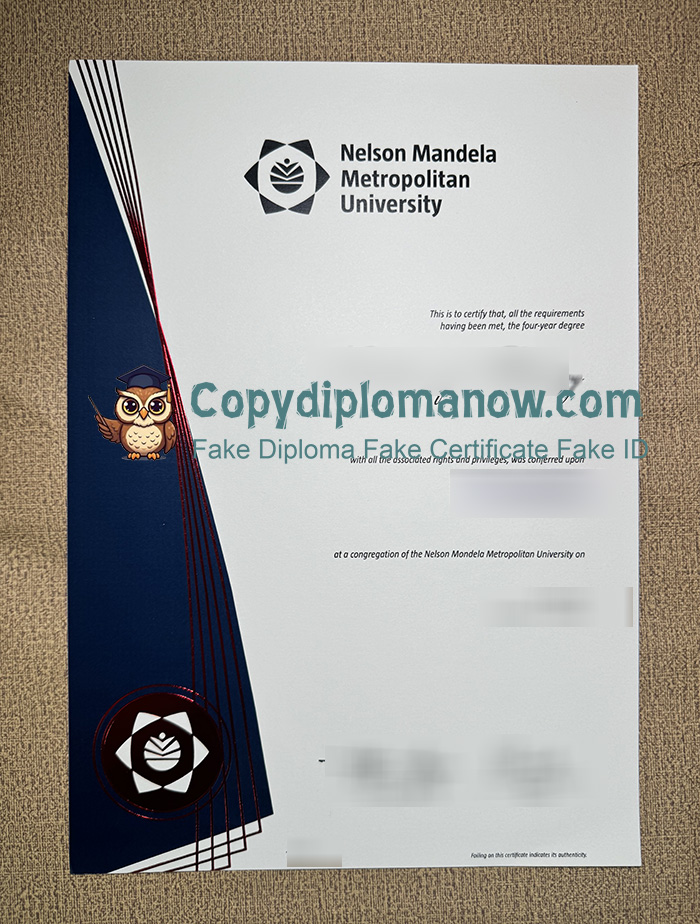 Nelson Mandela Metropolitan University Diploma