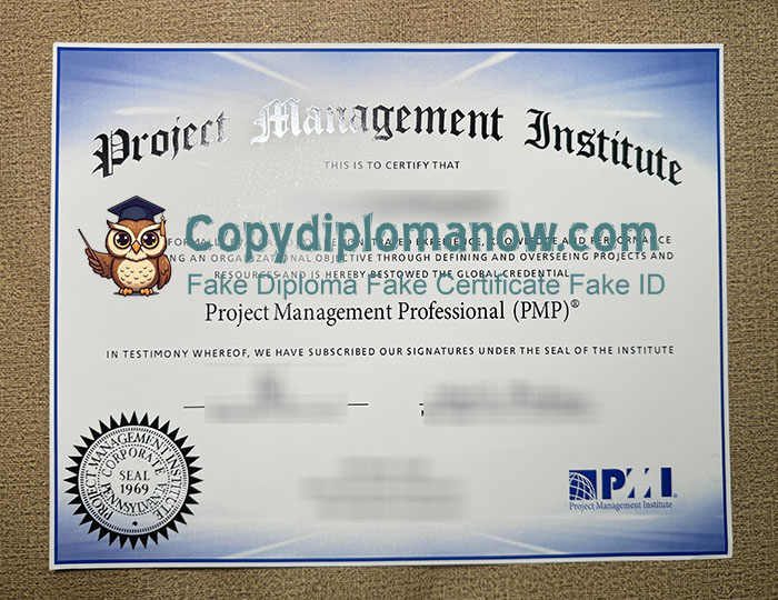 PMP Certificate