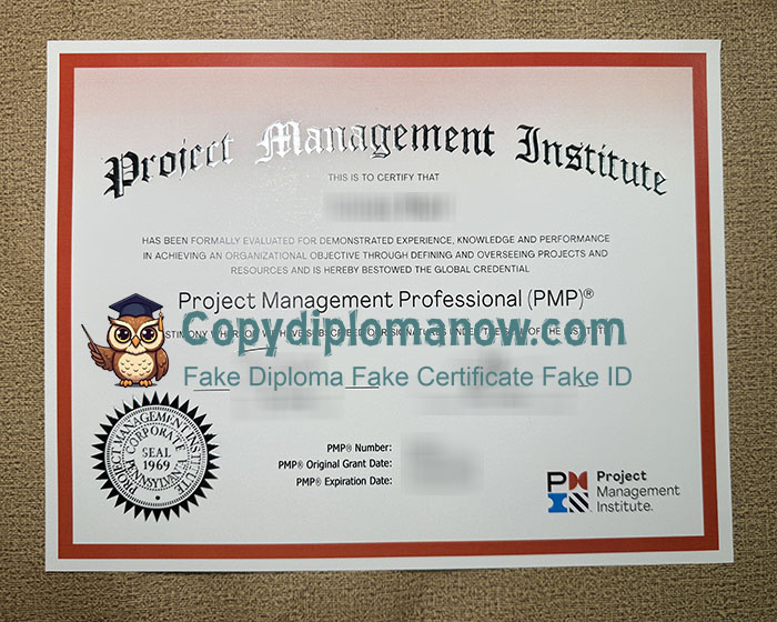 PMP Certificate