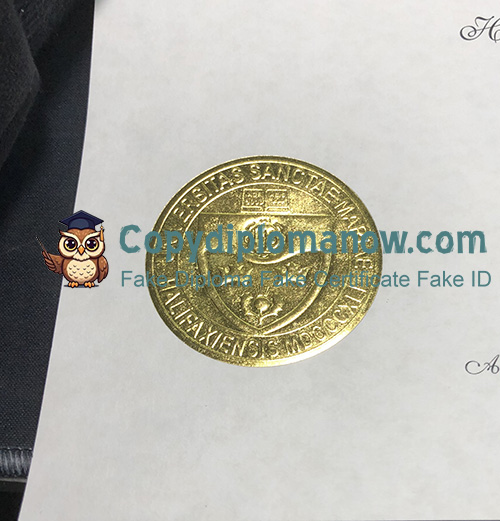 Saint Mary's University Diploma seal