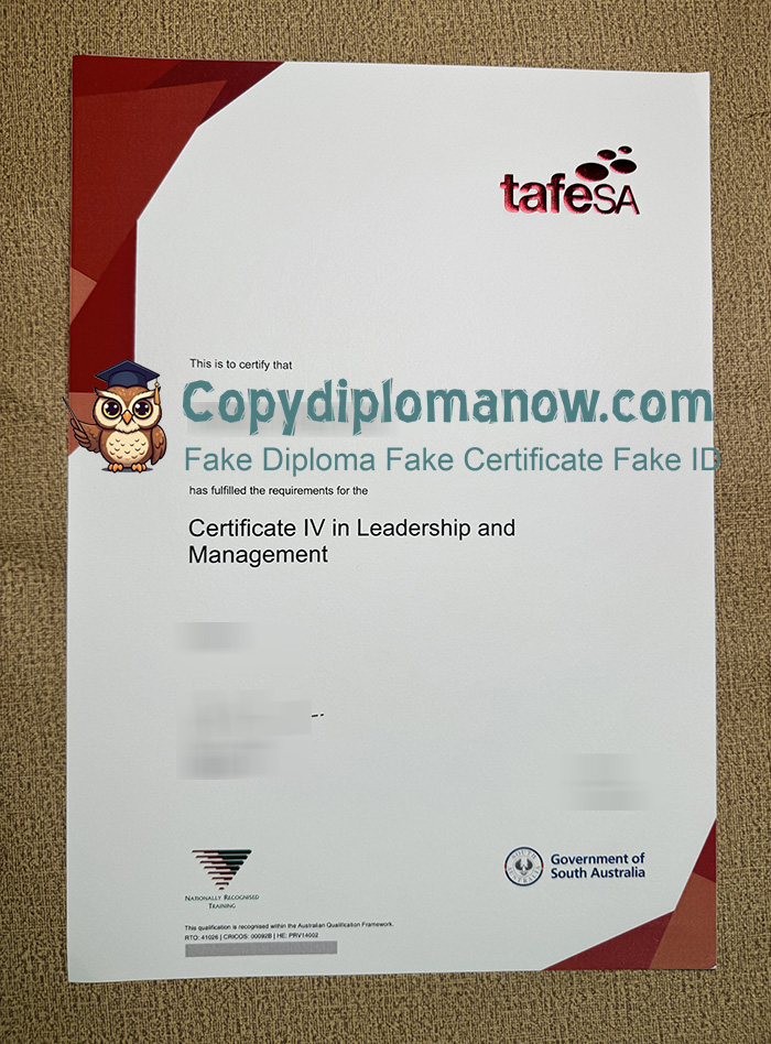 TAFE SA Diploma