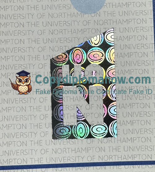 University of Northampton Degree seal