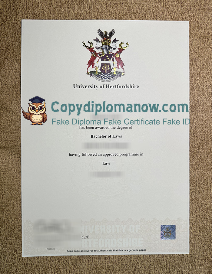 University of Hertfordshire Degree