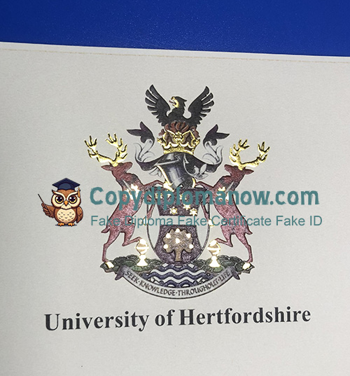 University of Hertfordshire Degree Seal