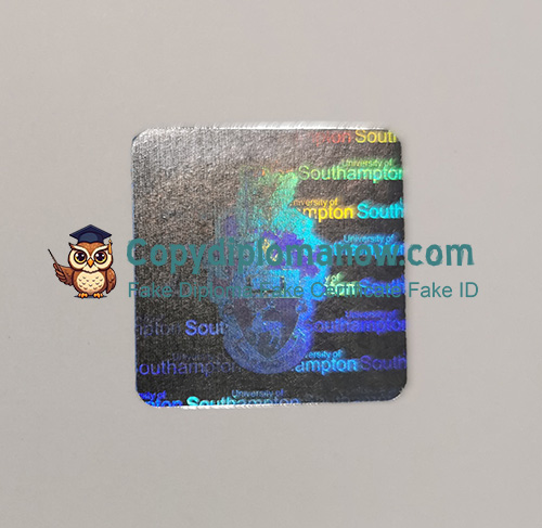 University of Southampton Degree seal