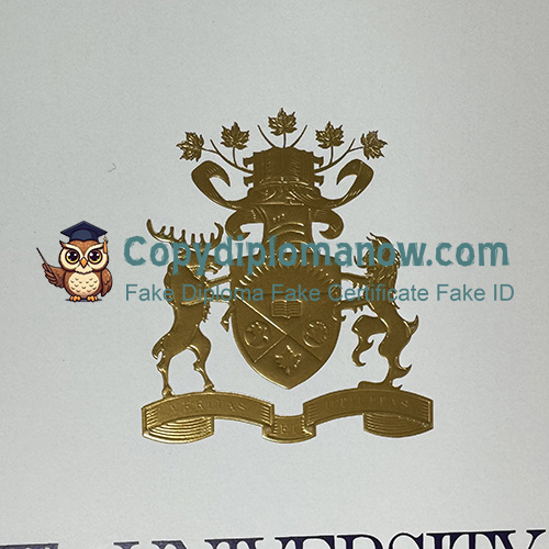 University of Western Ontario Degree seal
