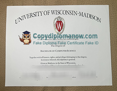University of Wisconsin–Madison Diploma