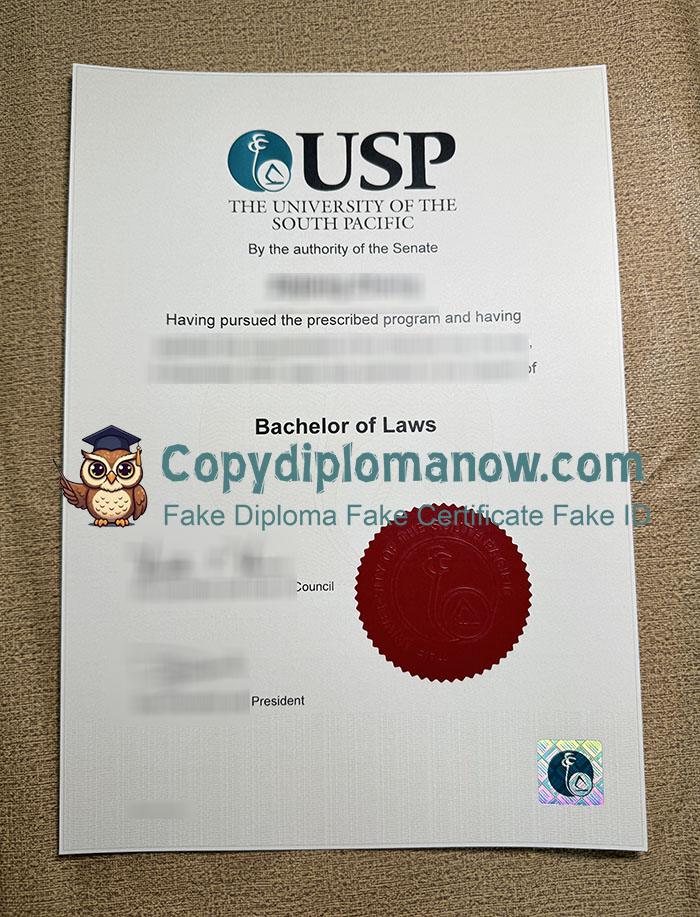 University of the South Pacific Diploma, USP Diploma