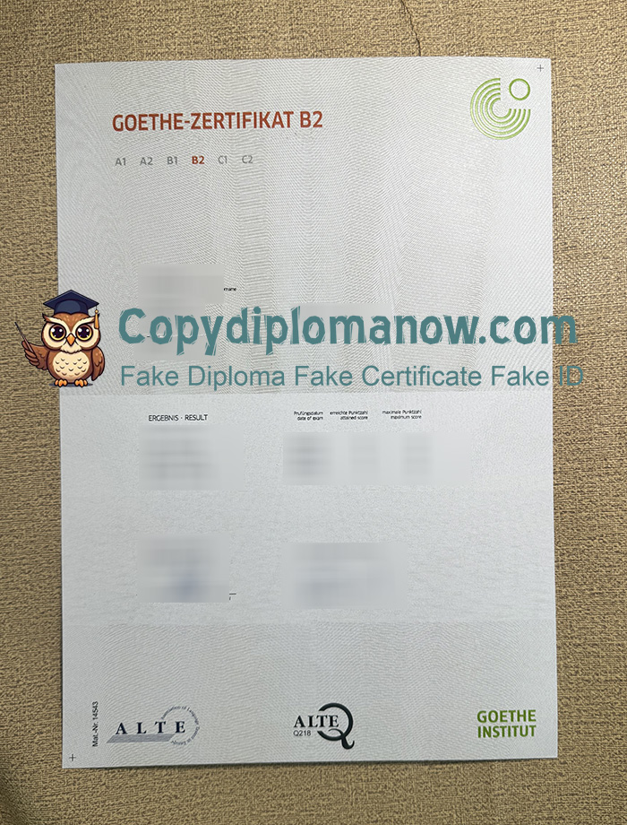 Goethe-Zertifikat B2