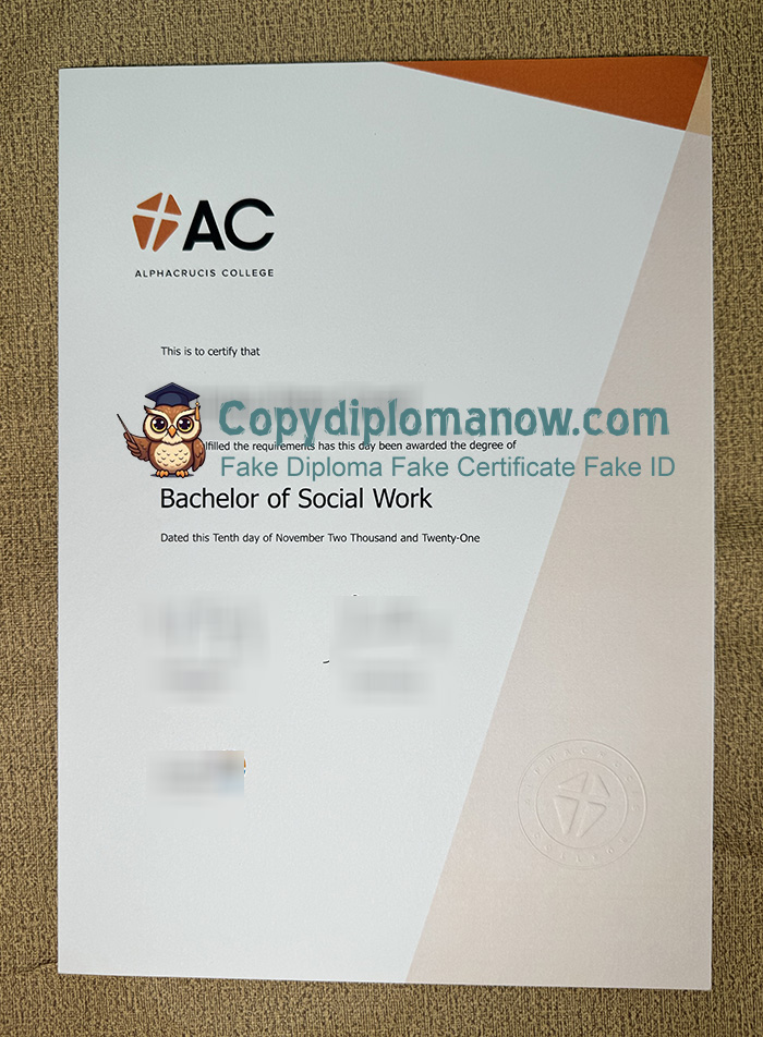 Alphacrucis University College Diploma