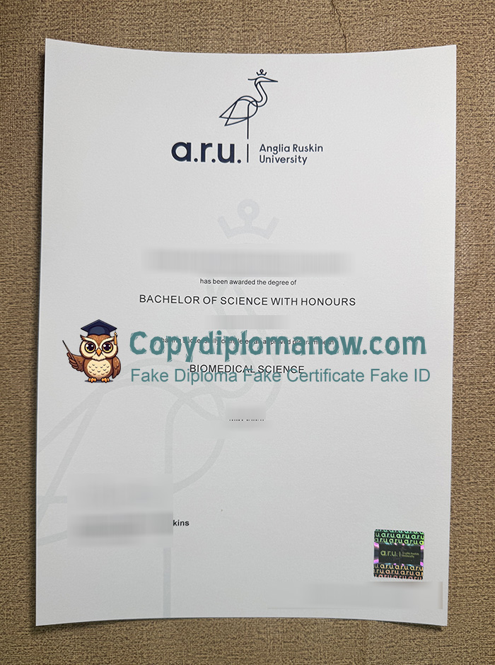 Anglia Ruskin University Degree, ARU Degree