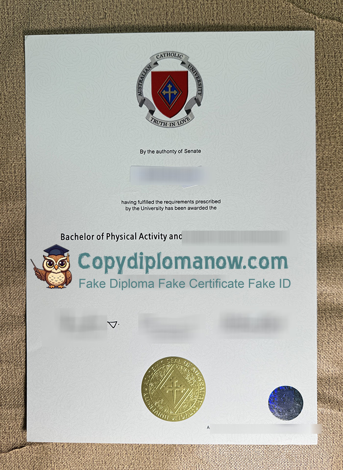 Australian Catholic University Diploma, ACU Diploma