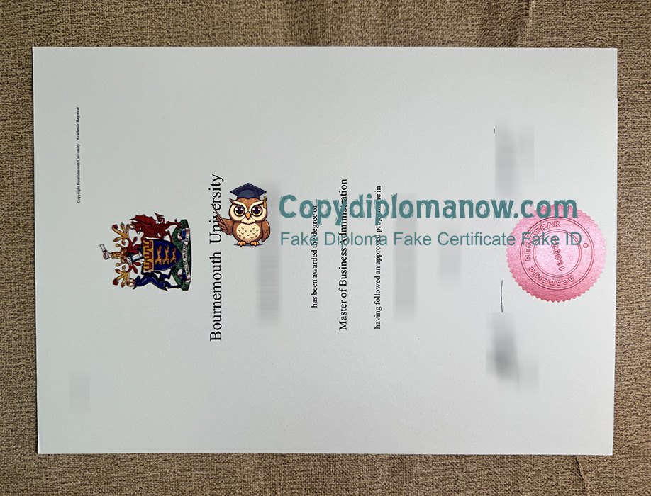 Bournemouth University Degree