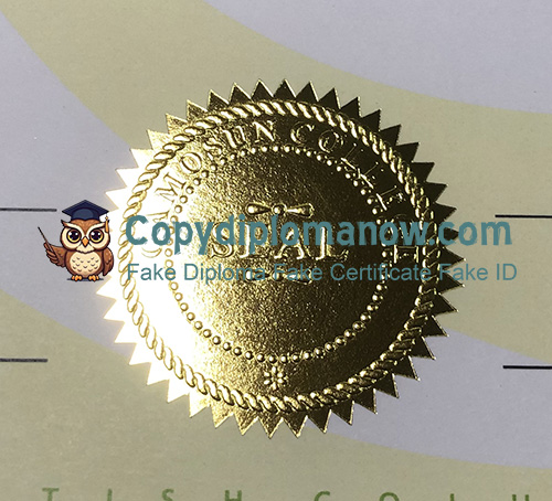 Camosun College Diploma seal