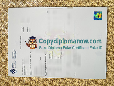 Cardiff Metropolitan University Transcript