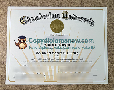 Chamberlain University Diploma