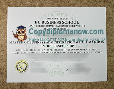 EU Business School Diploma