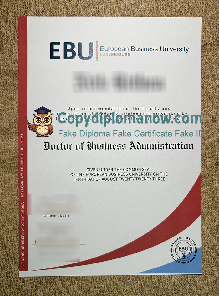 European Business School London Diploma, EBS London Diploma