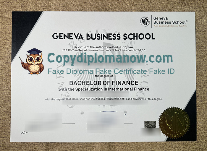 Geneva Business School Diploma