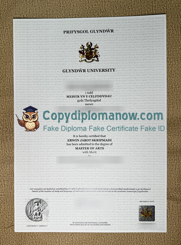 Glyndŵr University Degree