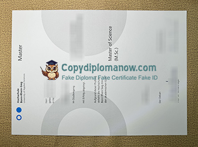 Hochschule Bonn-Rhein-Sieg Urkunde