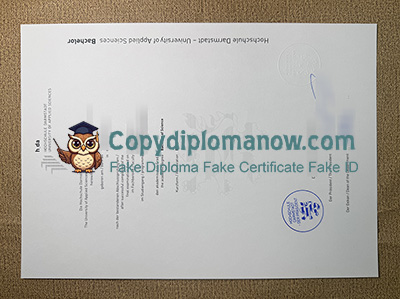 Hochschule Darmstadt Urkunde