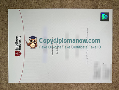 Middlesex University Diploma