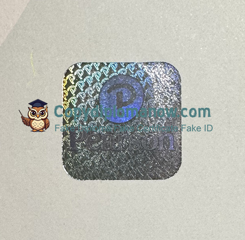 Pearson Edexcel Functional Skills Qualification Certificate Hologram Security