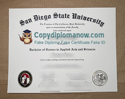 SDSU Diploma