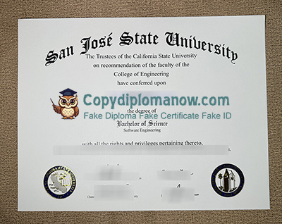 San Jose State University Diploma