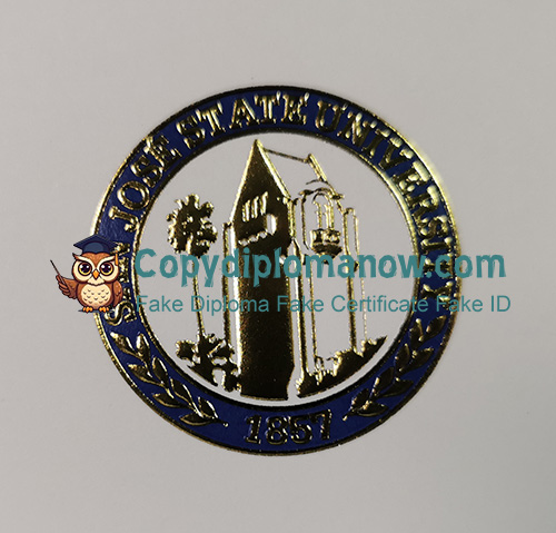 San Jose State University Diploma seal