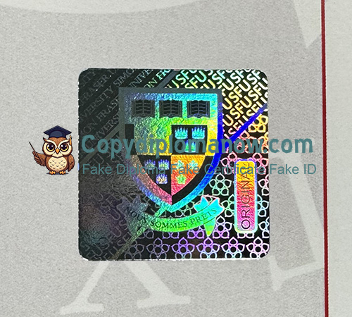 Simon Fraser University Diploma Hologram Security