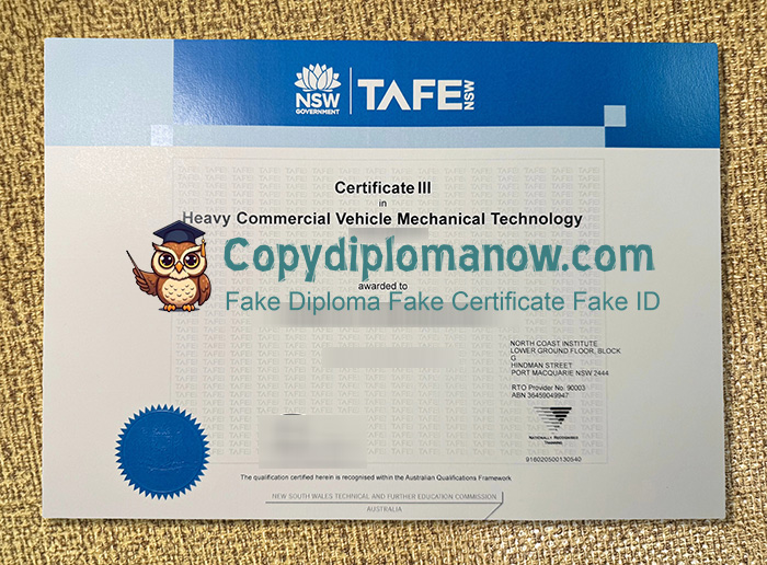 TAFE NSW Diploma
